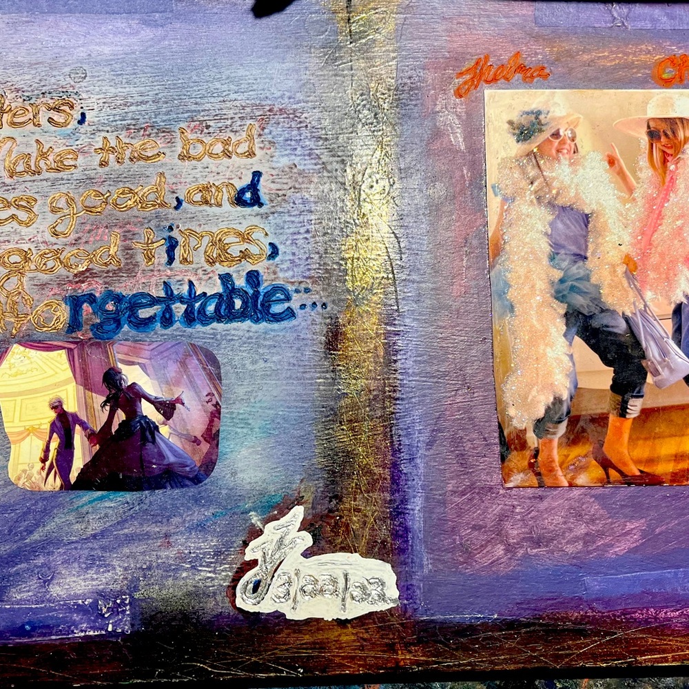 Custom art pieces made from scratch.Cruella for sale,dream world,shipwreck 2020.